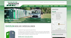 Desktop Screenshot of mobilwc.hu