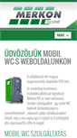 Mobile Screenshot of mobilwc.hu